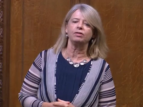 Harriett Baldwin MP speaking in the House of Commons