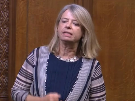 Harriett Baldwin MP speaking in the House of Commons