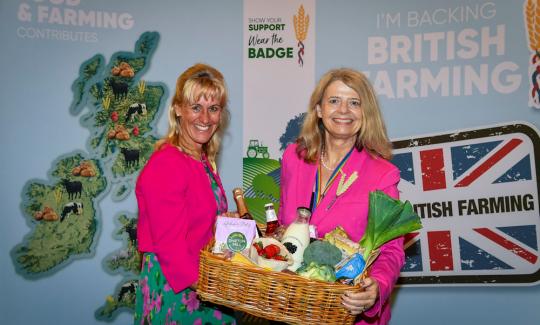 Harriett Baldwin backs British food and farming