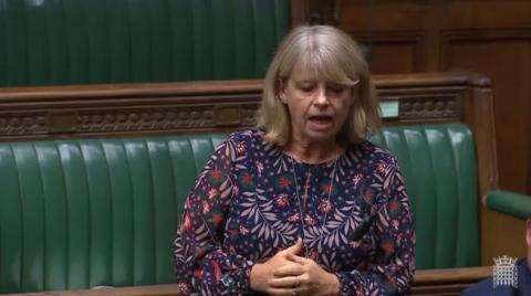 Harriett Baldwin MP speaking in the House of Commons