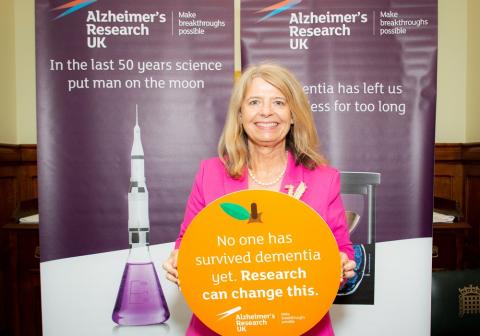 Harriett Baldwin MP backing Dementia Research UK’s ‘Moonshot Bid’