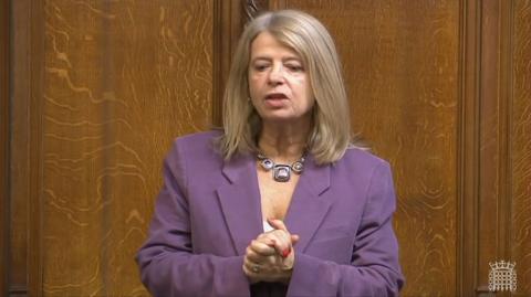 Harriett Baldwin MP speaking in the House of Commons