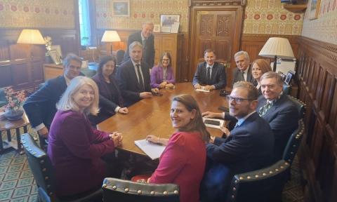 MPs meeting the Chancellor of the Exchequer ahead of the Autumn Statement